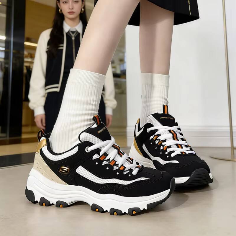 Women Shoes Skechers - Женские массивные кроссовки Skechers D Lites,