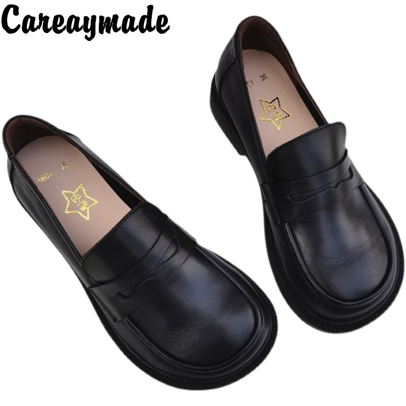 Women'S Shoes To Men'S Size - Женские повседневные туфли Careaymade, оксфорды без