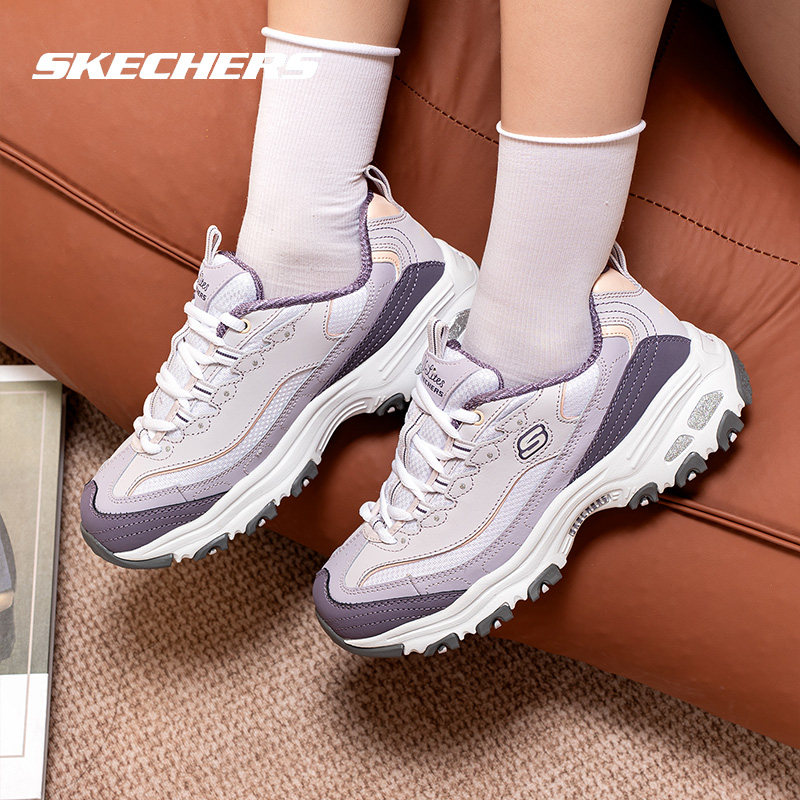 Women Shoes Skechers - Женские кроссовки Skechers D'lites 1.0 Chunky