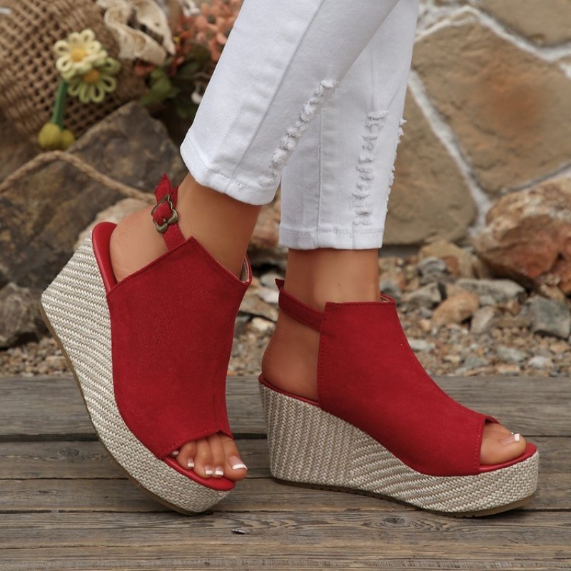 Женские летние сандалии на тан – обзор и цена Espadrille Wedge Shoes
