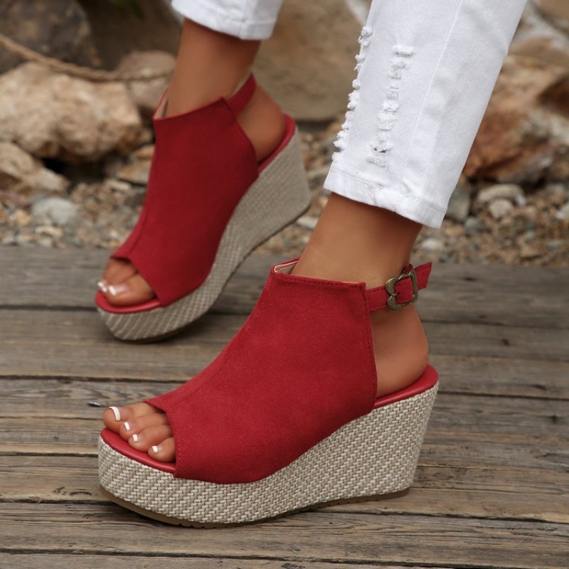 Женские летние сандалии на тан – обзор и цена Espadrille Wedge Shoes