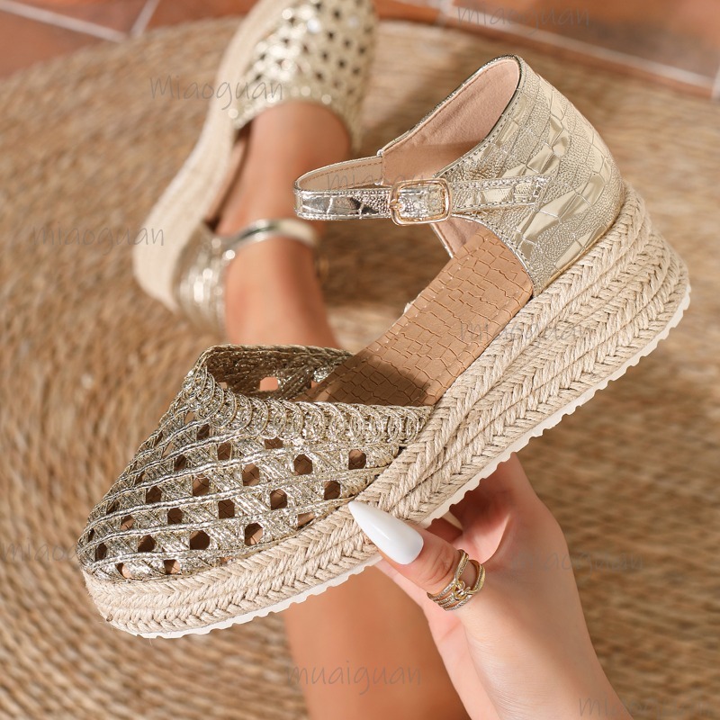 Женские эспадрильи на танкетке – обзор и цена Espadrille Wedge Shoes
