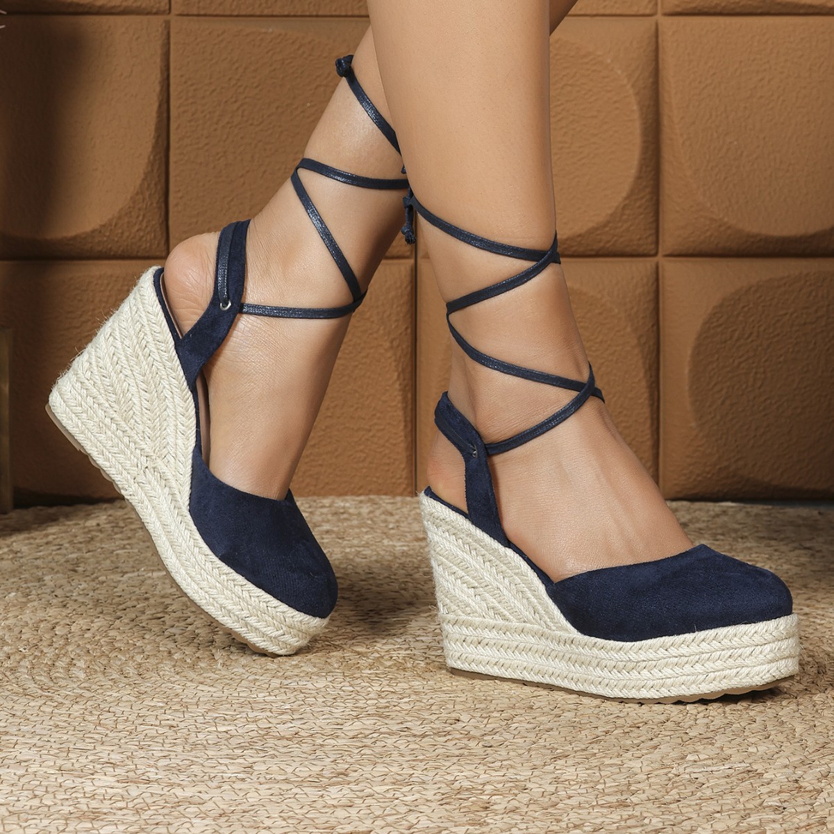 Женские эспадрильи, сандалии с – обзор и цена Espadrille Wedge Shoes