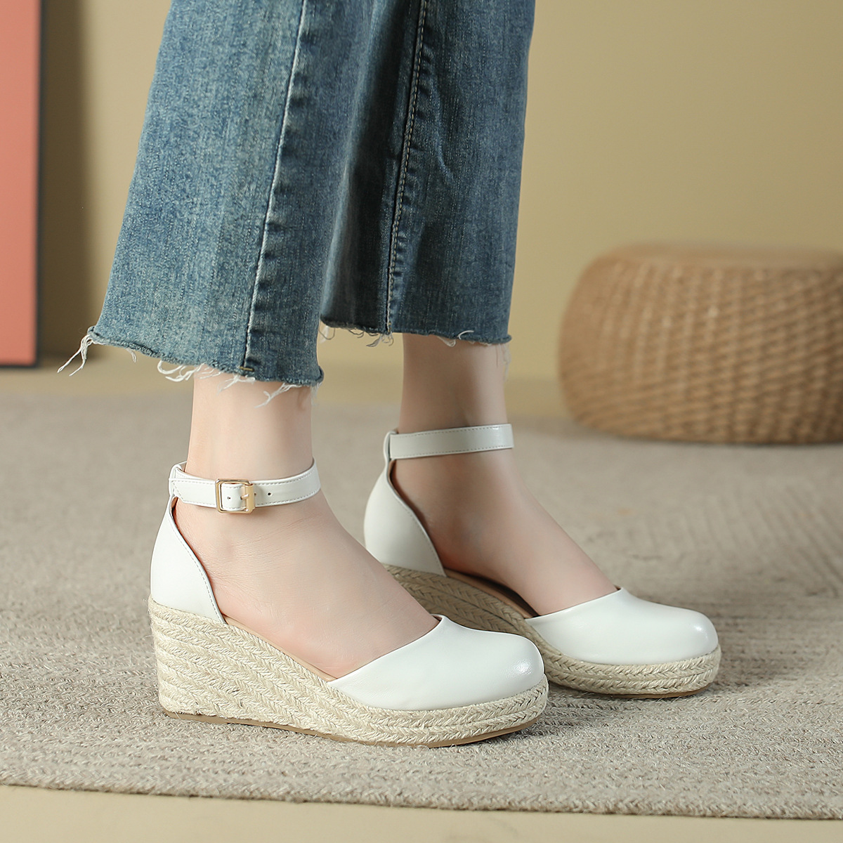 Женские эспадрильи на танкетке – обзор и цена Espadrille Wedge Shoes