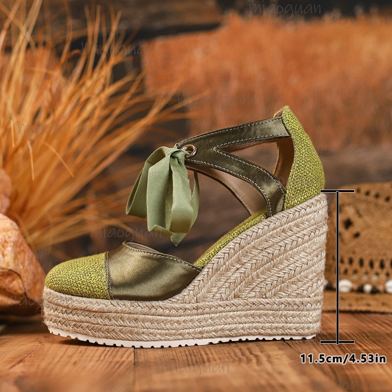 Женские летние повседневные са – обзор и цена Espadrille Wedge Shoes