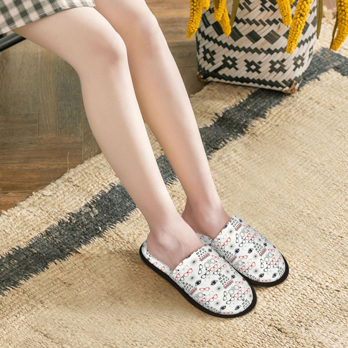 Забавные домашние тапочки для  – обзор и цена Shoes Women Chart