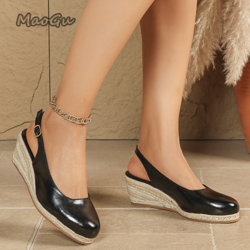 Модные женские летние эспадрил – обзор и цена Espadrille Wedge Shoes
